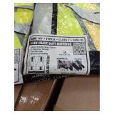 Radians Sv6H Type R Class 2 Heavy Duty Two Tone Mesh Surveyor Vest With Solid Pockets  Green  X-Large- lot of 2