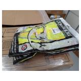 Radians Sv6H Type R Class 2 Heavy Duty Two Tone Mesh Surveyor Vest With Solid Pockets  Green  X-Large- lot of 2