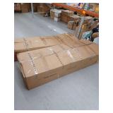 Modern Brown Leather Sofa