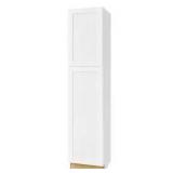 Hampton BayAvondale 18 in. W x 24 in. D x 84 in. H Ready to Assemble Plywood Shaker Pantry Kitchen Cabinet in Alpine White