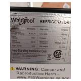 Whirlpool 4.3 cu ft Mini Refrigerator Stainless Steel WH43S1E