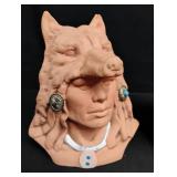 Native American Pottery and Sculpture Set