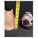Native American Pottery and Sculpture Set