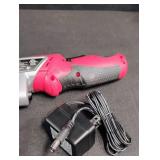 Red Hyper Tough 4.0V Cordless Screwdriver with LED Light