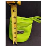 Neon Green Kipling Cosmetic Bag