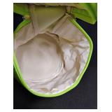 Neon Green Kipling Cosmetic Bag