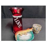 Vintage Florida Love Decor Set