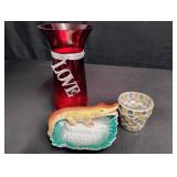 Vintage Florida Love Decor Set
