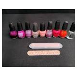 Nail Polish Collection with Nail Files