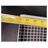 Vintage White Wire Freezer Storage Bin