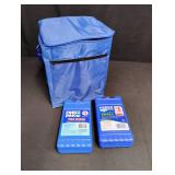 Insulated Cooler Bag with Freez Pak Ice Substitutes