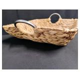 Natural Woven Water Hyacinth Handbag