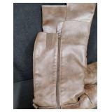 Vintage Style Tall Riding Boots