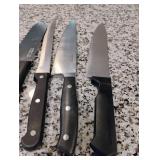 Kitchen Knife Set with Fish Filet Knife