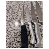 Kitchen Knife Set with Fish Filet Knife