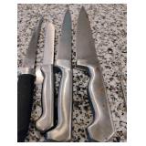 Kitchen Knife Set with Fish Filet Knife