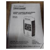 Craftsman Laser Guided Measuring Tool with Case