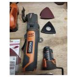 Ridgid Power Tool Set with Charger and Accessories