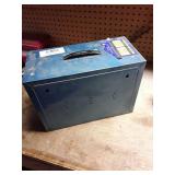 Vintage Metal Small Parts Storage Cabinet
