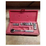 Vintage Master Mechanic Socket Set with Case