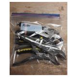 Set of Used Pliers in Ziploc Bag