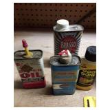 Vintage Household Oil and Cleaning Products Collection