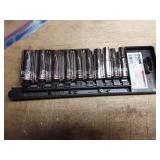 Quinn 10-Piece Chrome Deep Socket Set