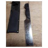 Fixed Blade Hunting Knife with Nylon Sheath