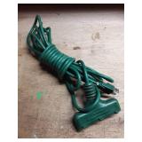 Vintage Green Extension Cord Power Strip