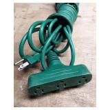 Vintage Green Extension Cord Power Strip