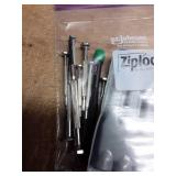 Professional Precision Screwdriver Set in Ziploc