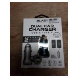 Blast Dual USB & Type-C Car Charger 3.1A
