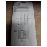 National Hardware Adjustable Throw Cane Bolt V835
