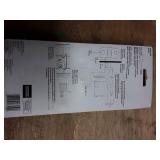 National Hardware Sliding Bolt Door/Gate Latch - Black