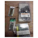 Assorted Hardware Screws and Fasteners Lot