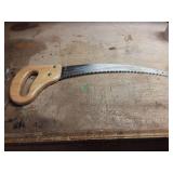 Vintage Wooden Handle Pruning Saw