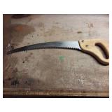 Vintage Wooden Handle Pruning Saw