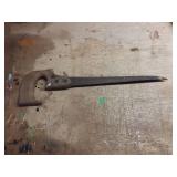 Vintage Hand Saw with Wooden Handle