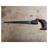 Vintage Hand Saw with Wooden Handle