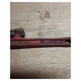 Vintage Ridge Tool Co. 8\" Pipe Wrench