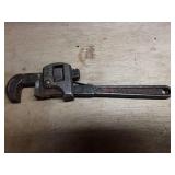 Vintage Dunlap 10\" Adjustable Wrench