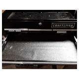 Vintage Craftsman Tool Chest with Labeled Drawers