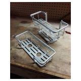 Vintage Aluminum Shower Caddy Organizer