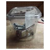 Hardware Parts in Clear Container