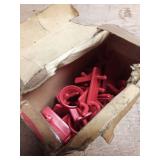 Vintage 1988 Rubbermaid Pegboard Hooks Set