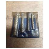 Vintage Craftsman Kromedge Screw Extractor Set