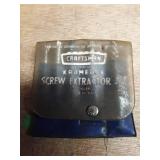 Vintage Craftsman Kromedge Screw Extractor Set