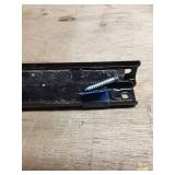 Metal magnet strips, set of 2