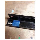 Metal magnet strips, set of 2