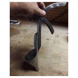Black Metal Mounting Bracket/Hardware Part